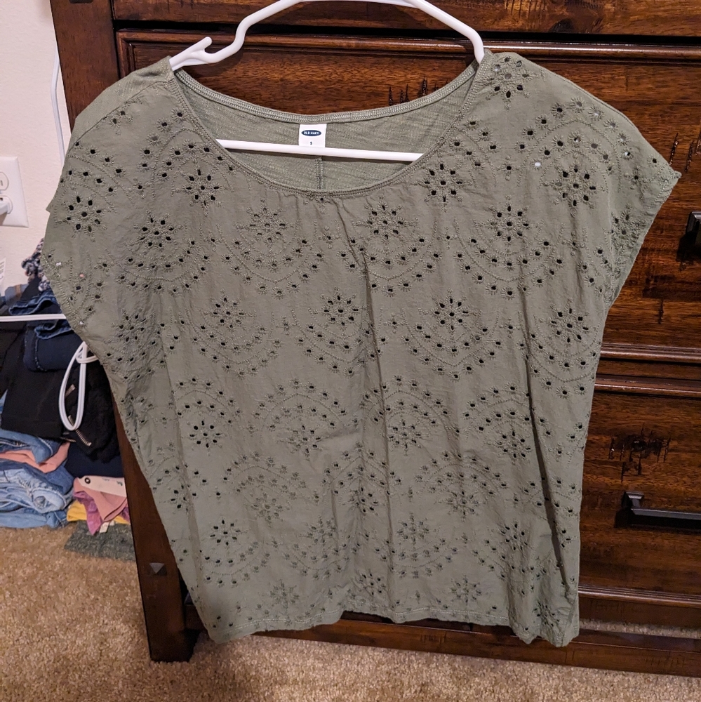 Eyelet Top